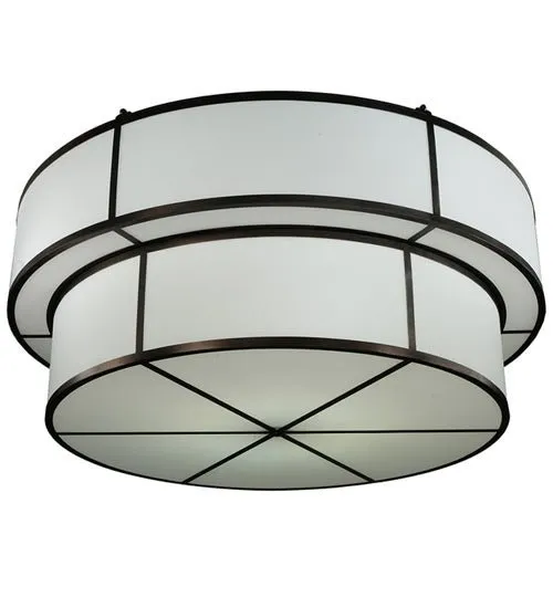 12 Light Semi-Flushmount