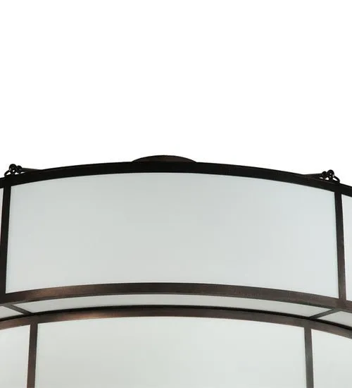 12 Light Semi-Flushmount