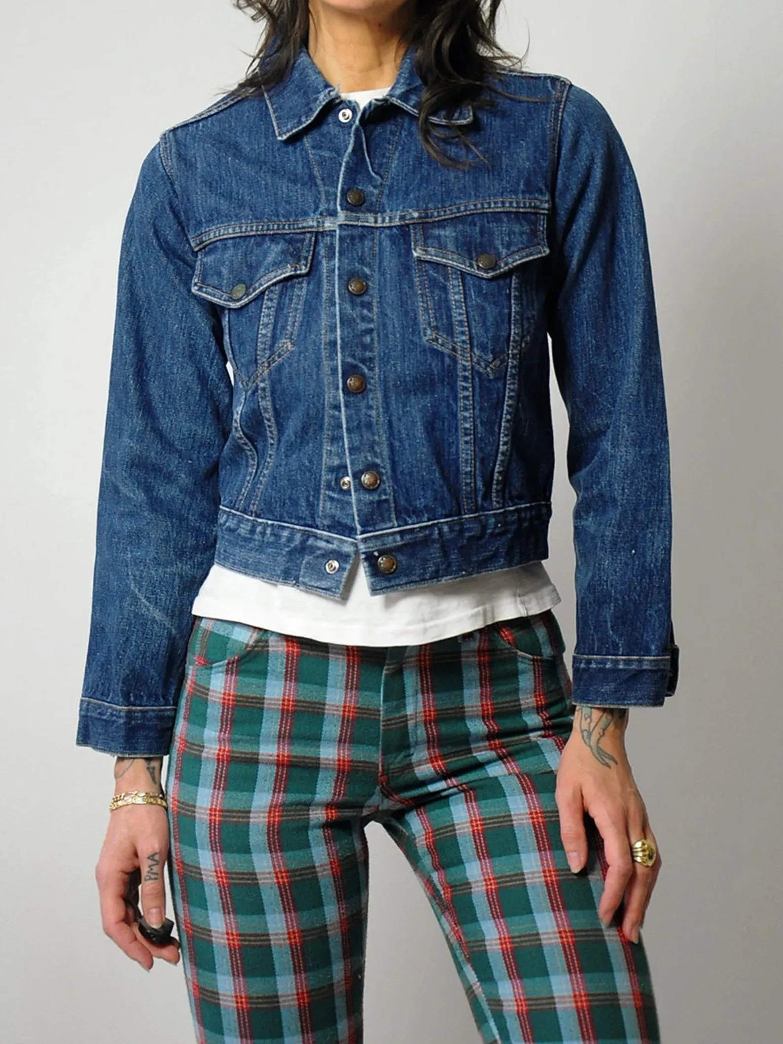 1970's Handle with Care Jean Jacket