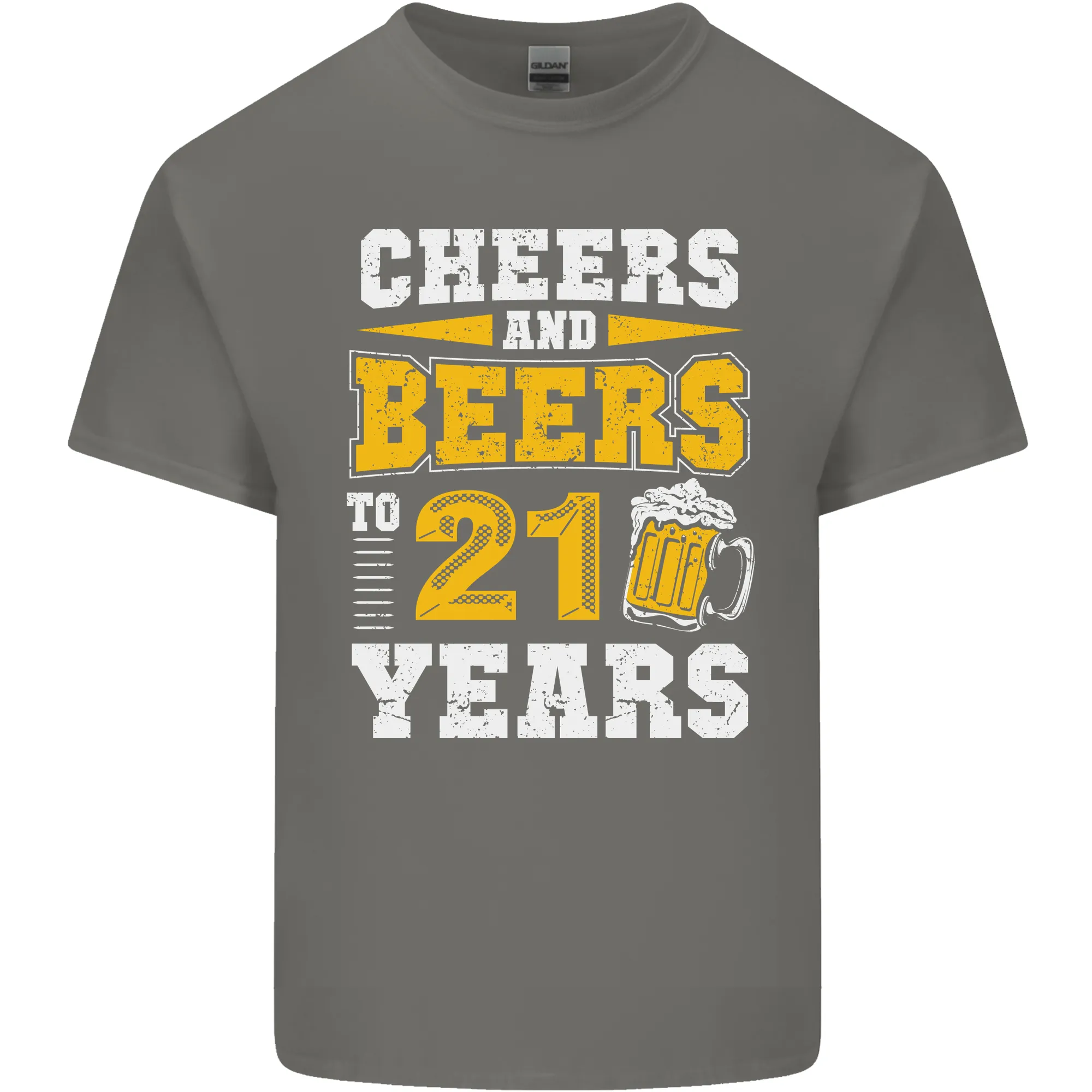 21st Birthday 21 Year Old Funny Alcohol Mens Light Cotton T-Shirt