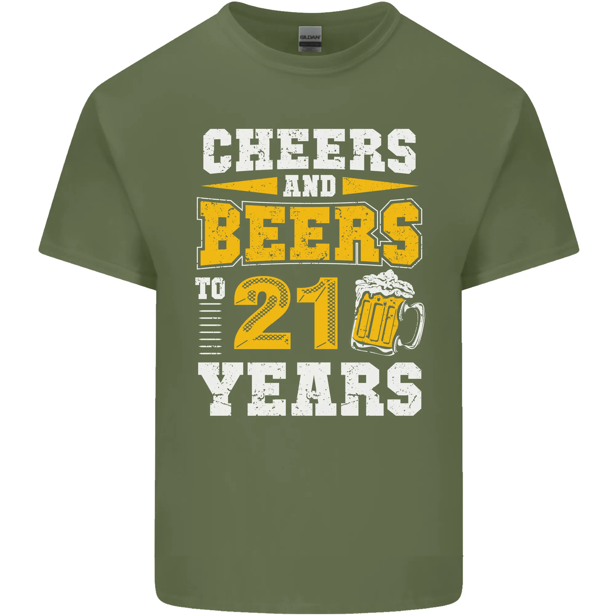 21st Birthday 21 Year Old Funny Alcohol Mens Light Cotton T-Shirt
