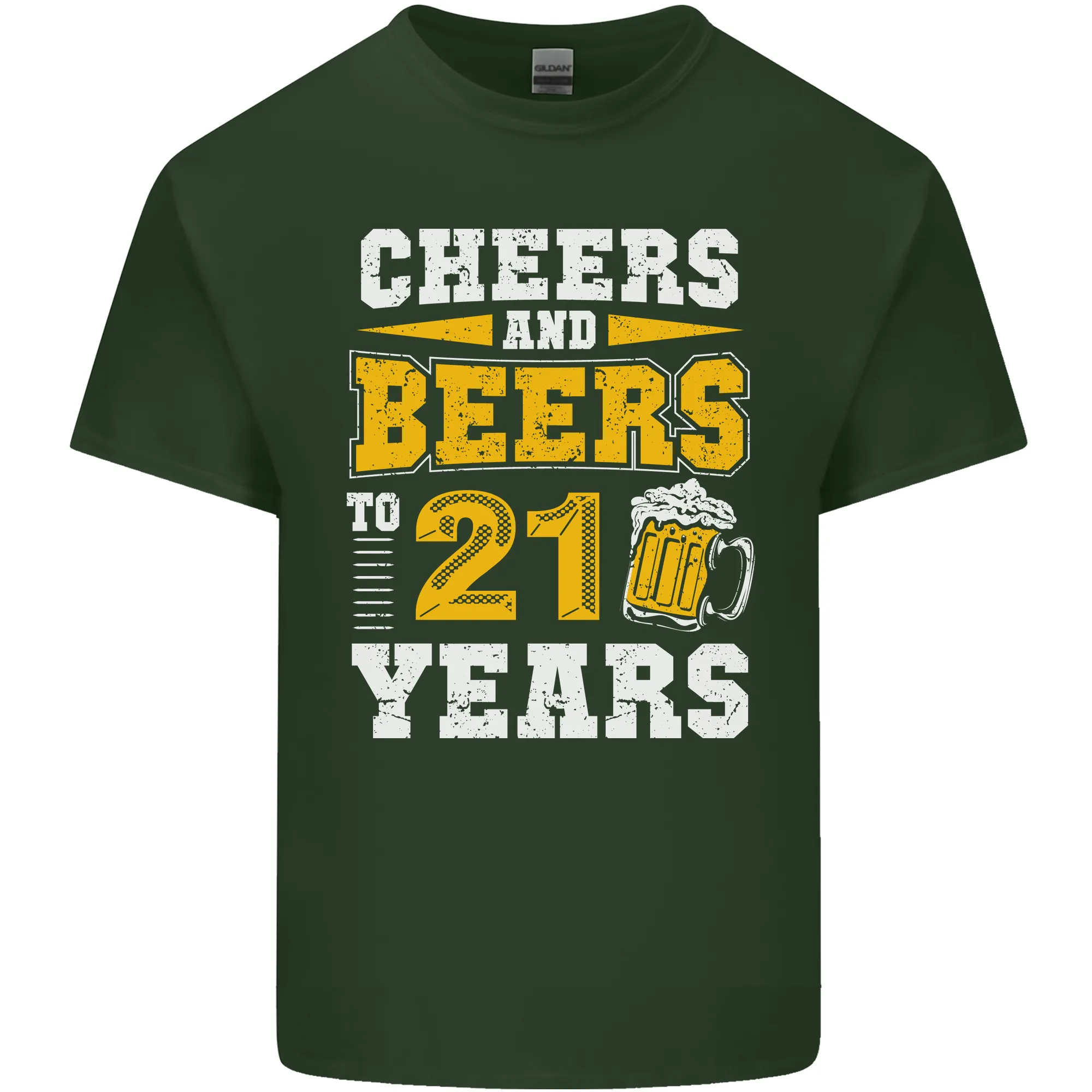 21st Birthday 21 Year Old Funny Alcohol Mens Light Cotton T-Shirt