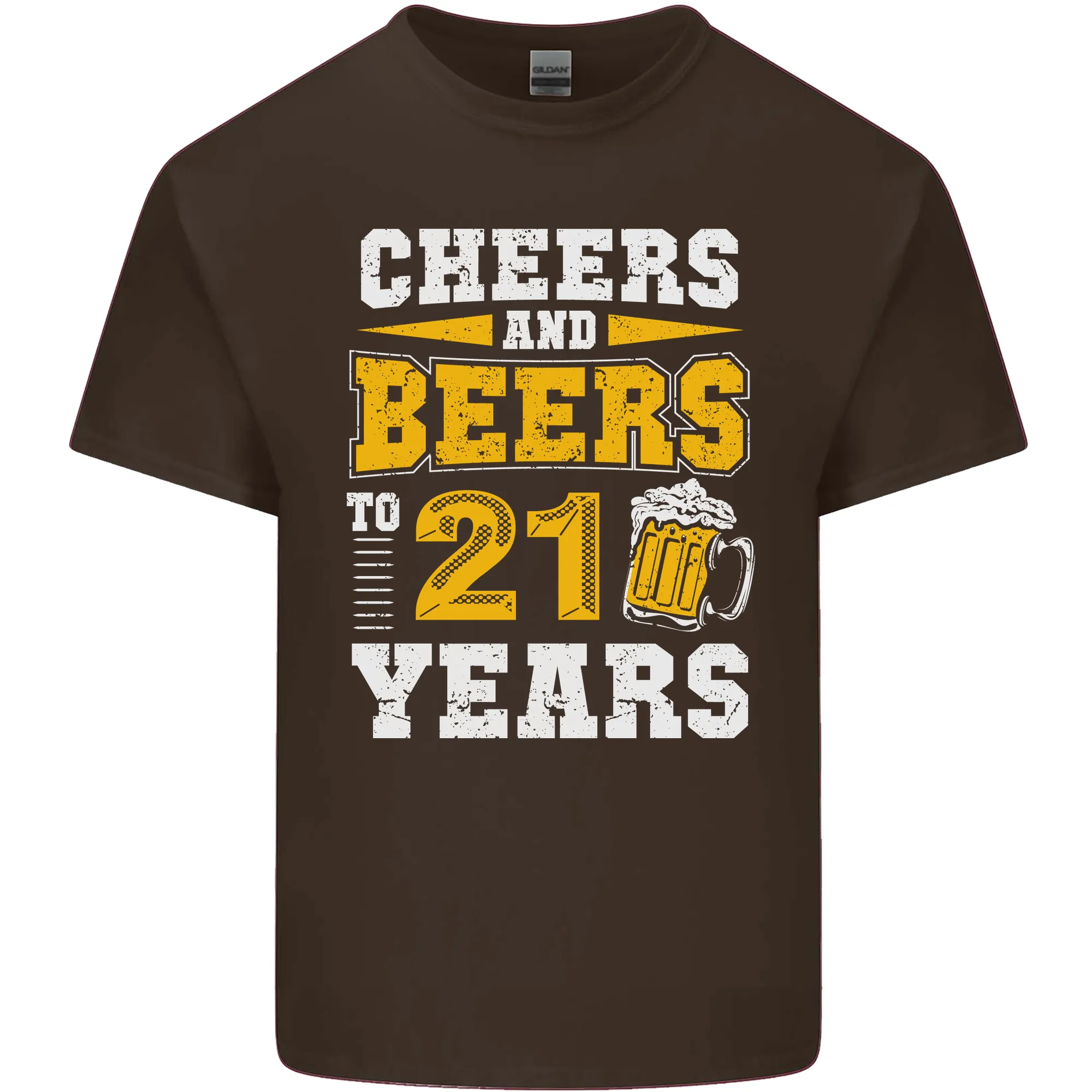 21st Birthday 21 Year Old Funny Alcohol Mens Light Cotton T-Shirt