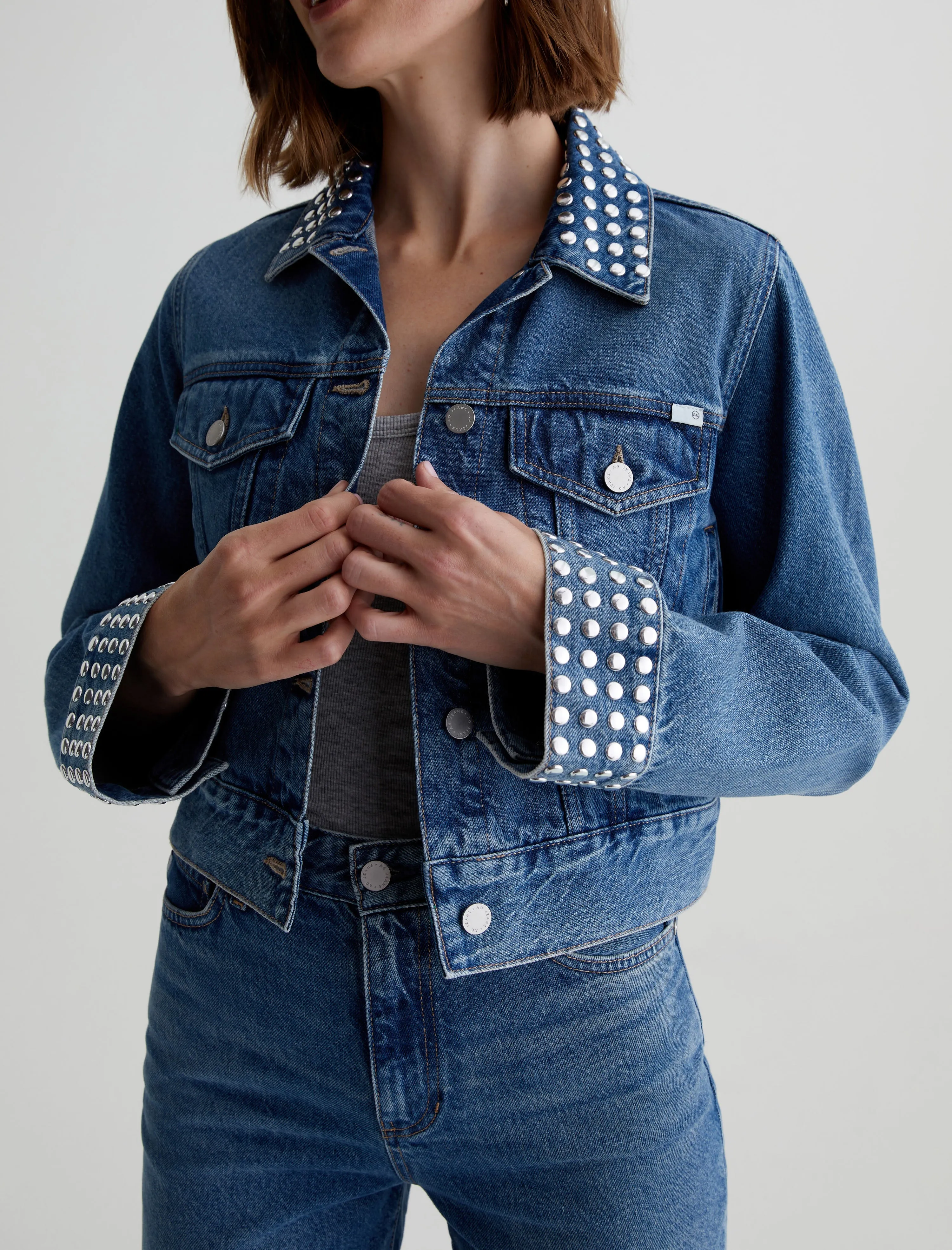 AG Jeans Studded Isa Jacket - Ageleno