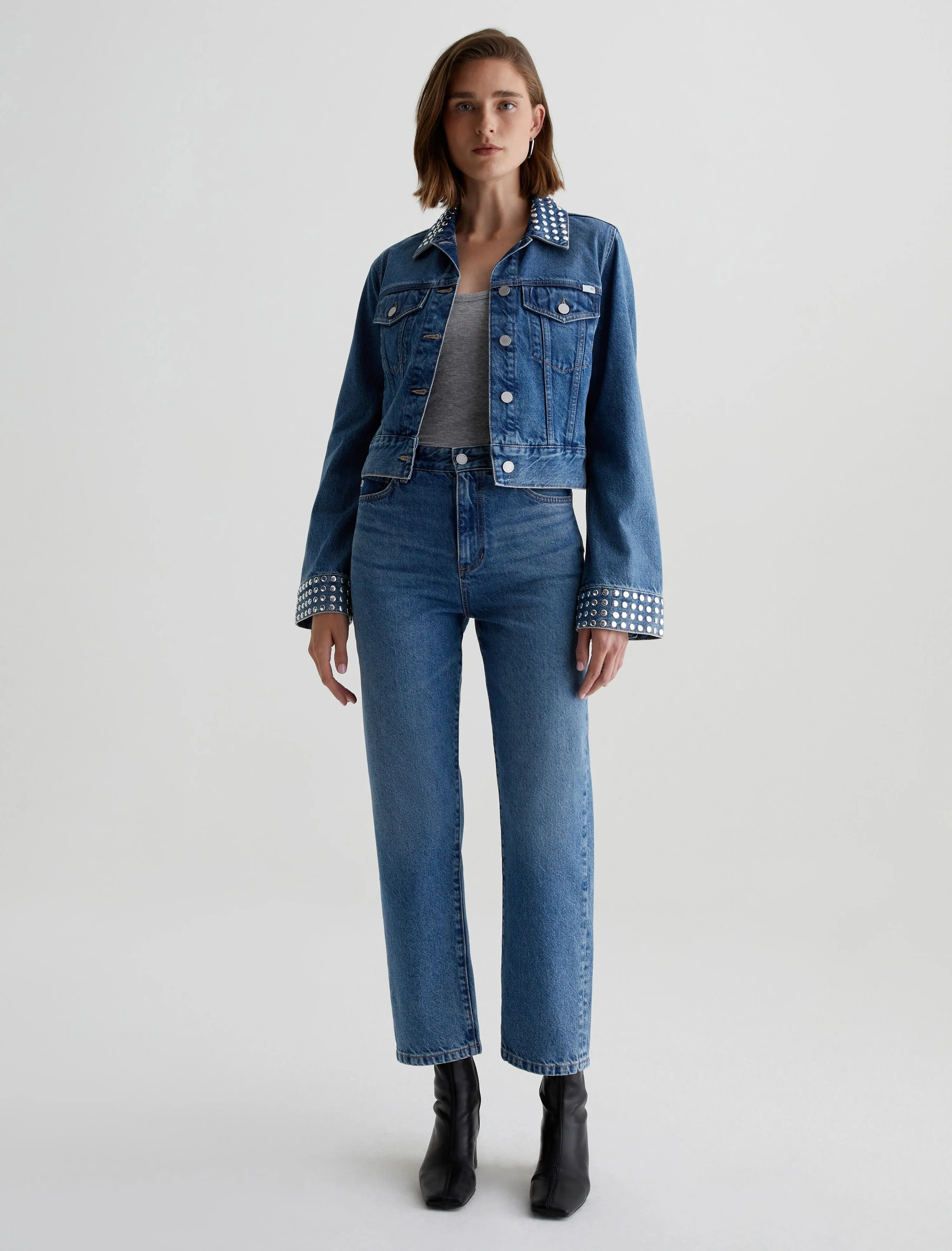 AG Jeans Studded Isa Jacket - Ageleno