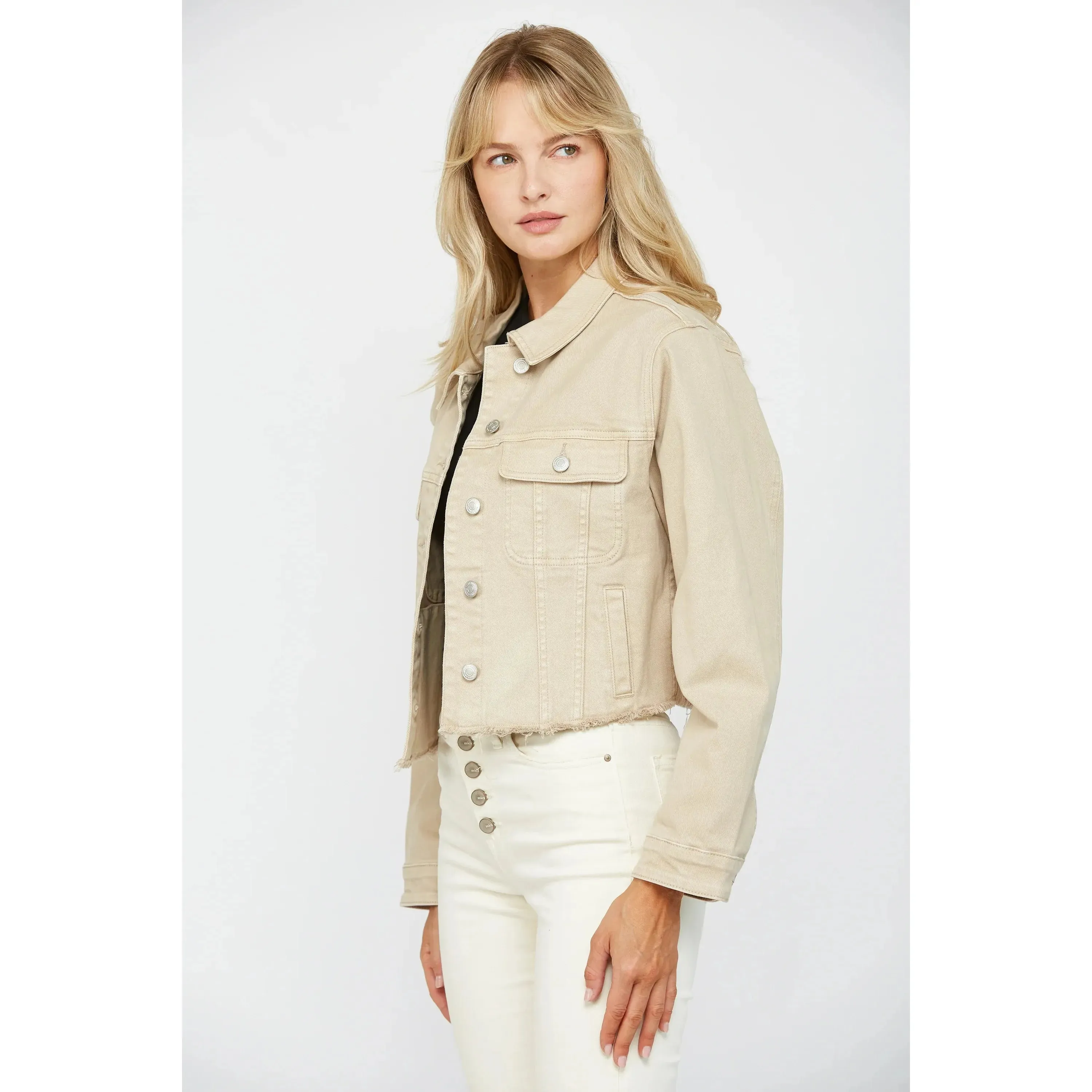 Almond Denim Jacket
