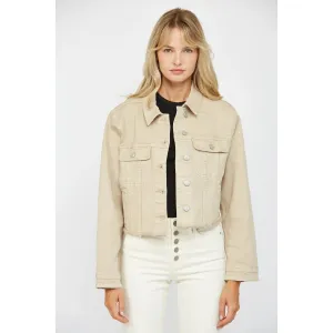 Almond Denim Jacket