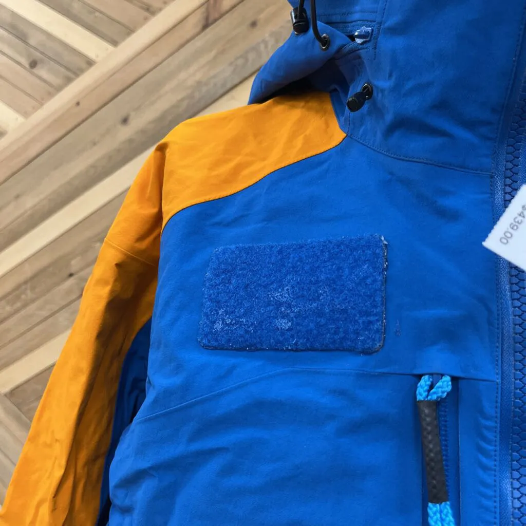 Arc'teryx - Men's Gore-Tex Pro Shell Jacket - MSRP $1100: Blue/Orange-men-XL