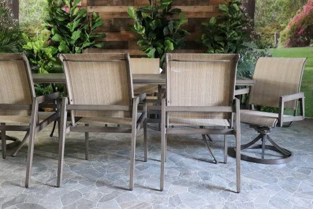 ASTON 9 PIECE DINING SET - 48" X 96" Dining Table, 6 Chairs and 2 Swivel Chairs
