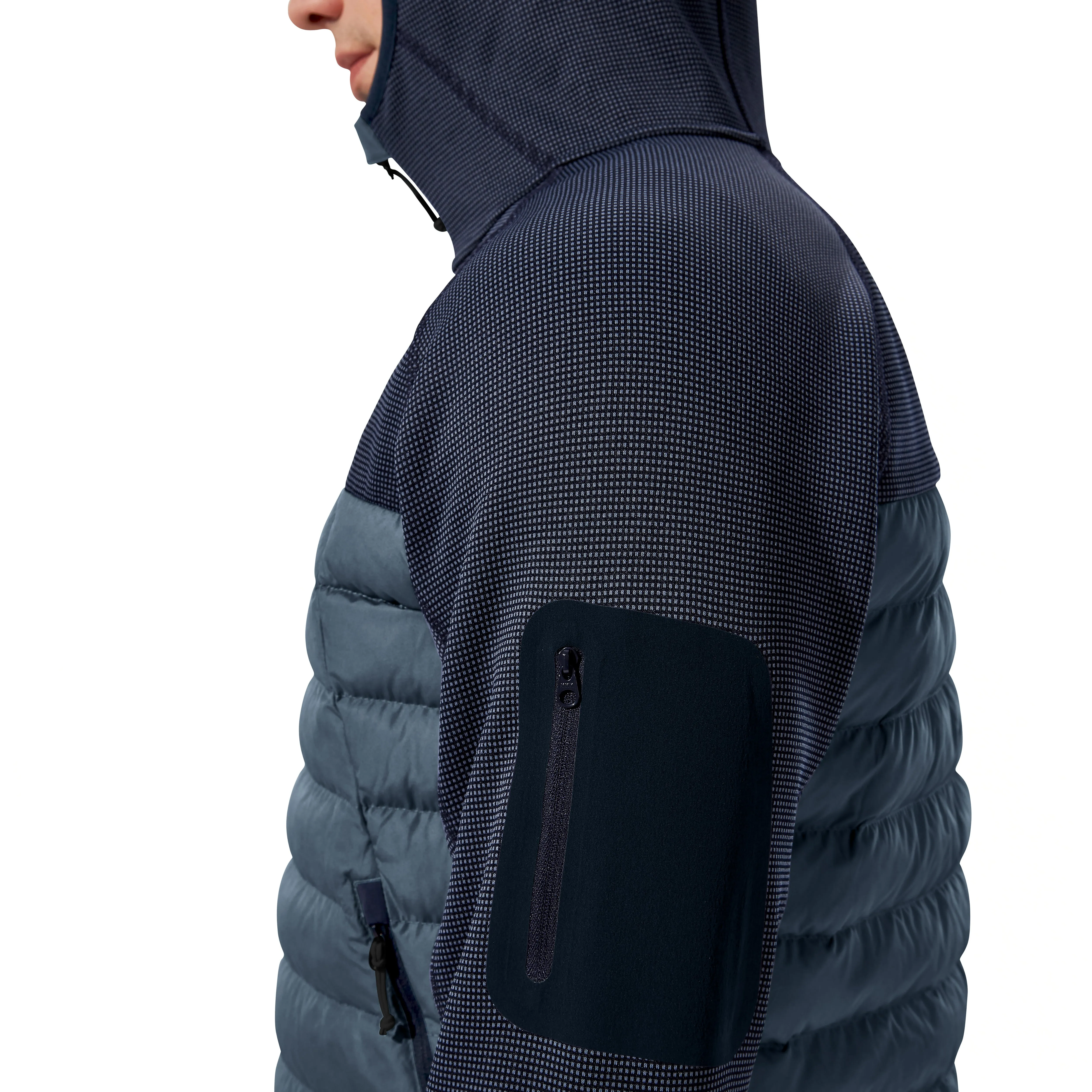 Berghaus Mens Urban Pravitale Hybrid Jacket Blue/Dark Blue