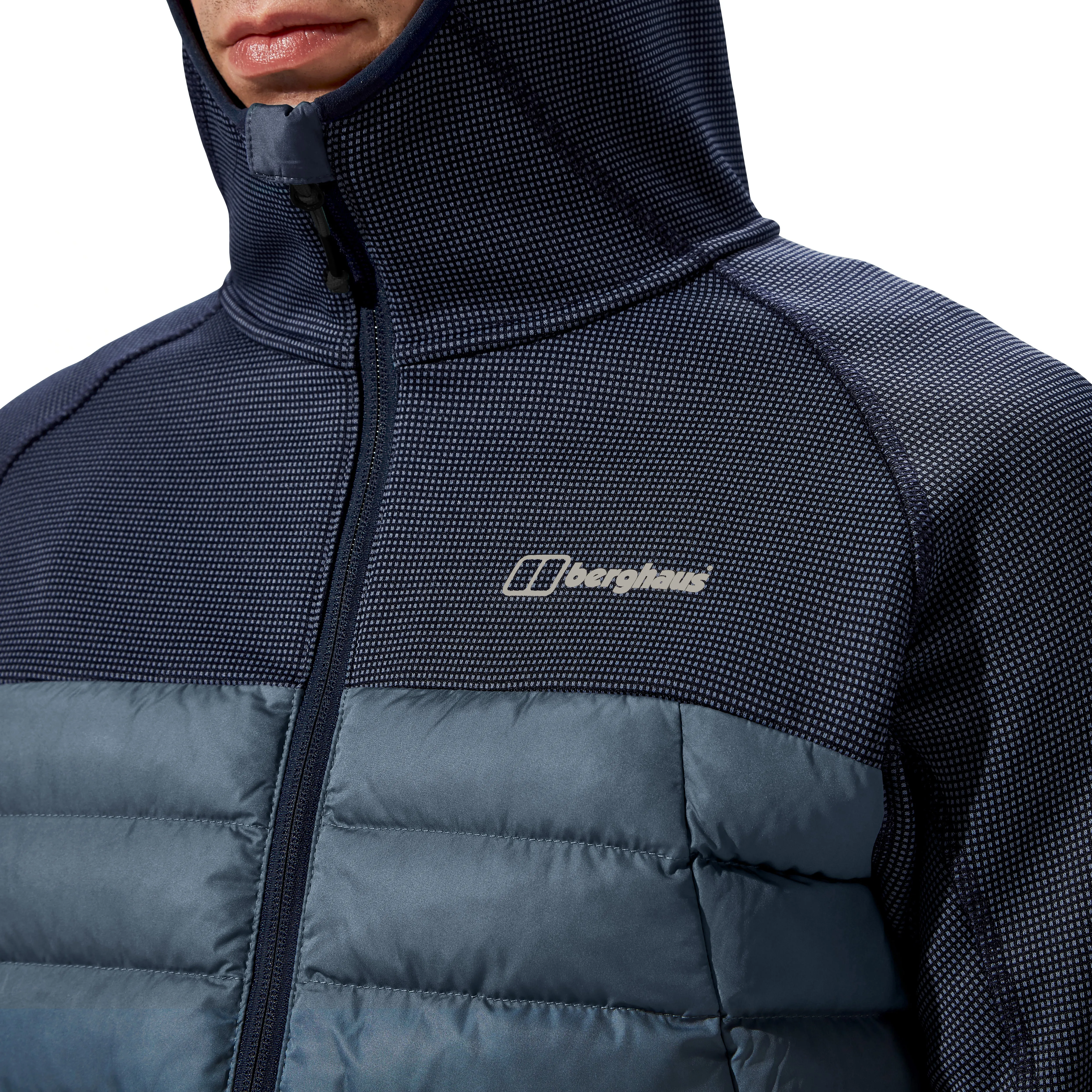 Berghaus Mens Urban Pravitale Hybrid Jacket Blue/Dark Blue
