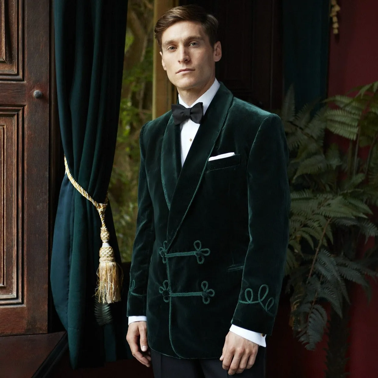 Bloomsbury Green Velvet Jacket
