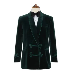Bloomsbury Green Velvet Jacket
