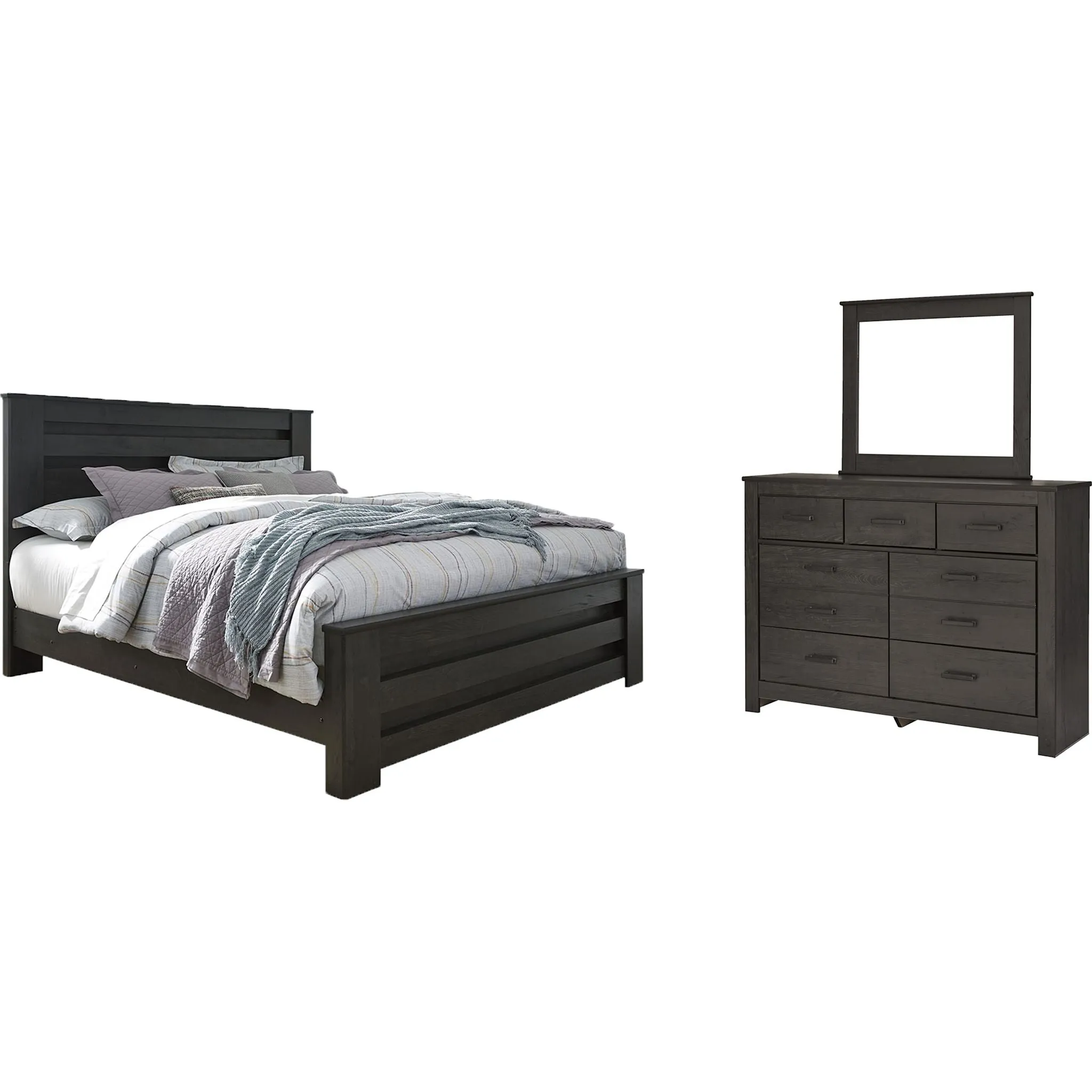 Brinxton 5 Piece Panel Bedroom