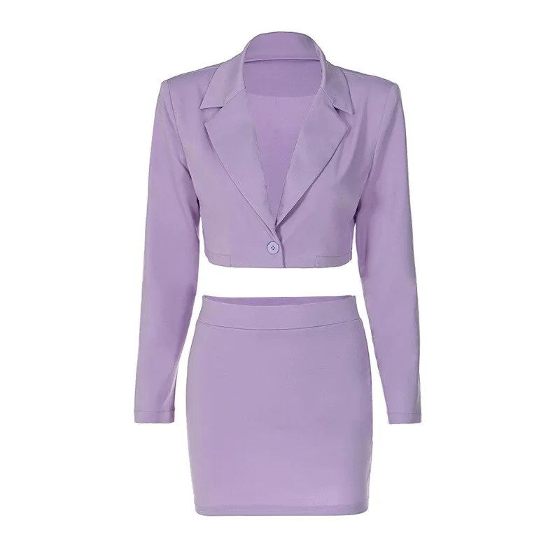 Candy Coordinated Blazer Set