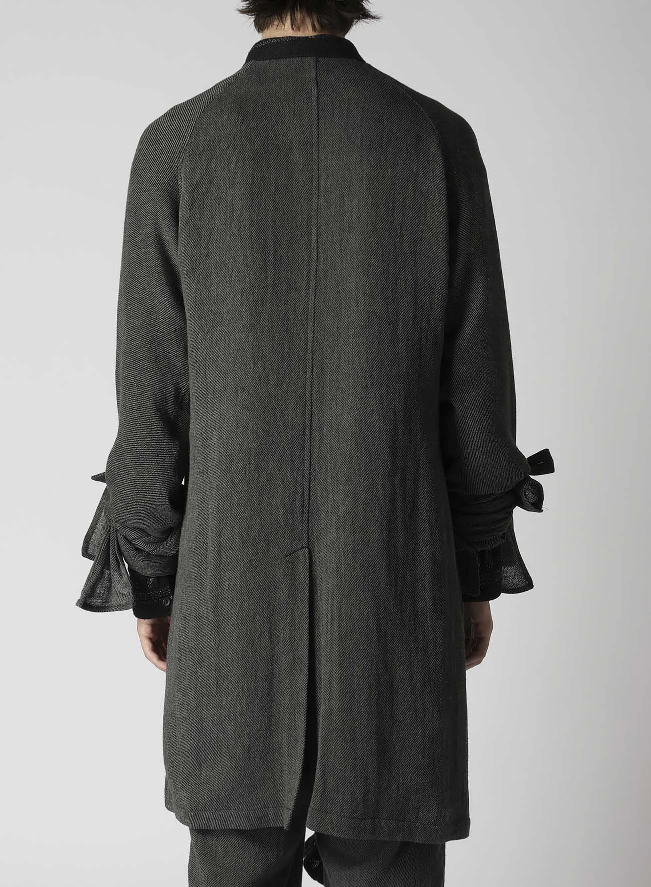 C/SOFT TWEED M-FRONT ASYMME CUFF DESIGNED D
