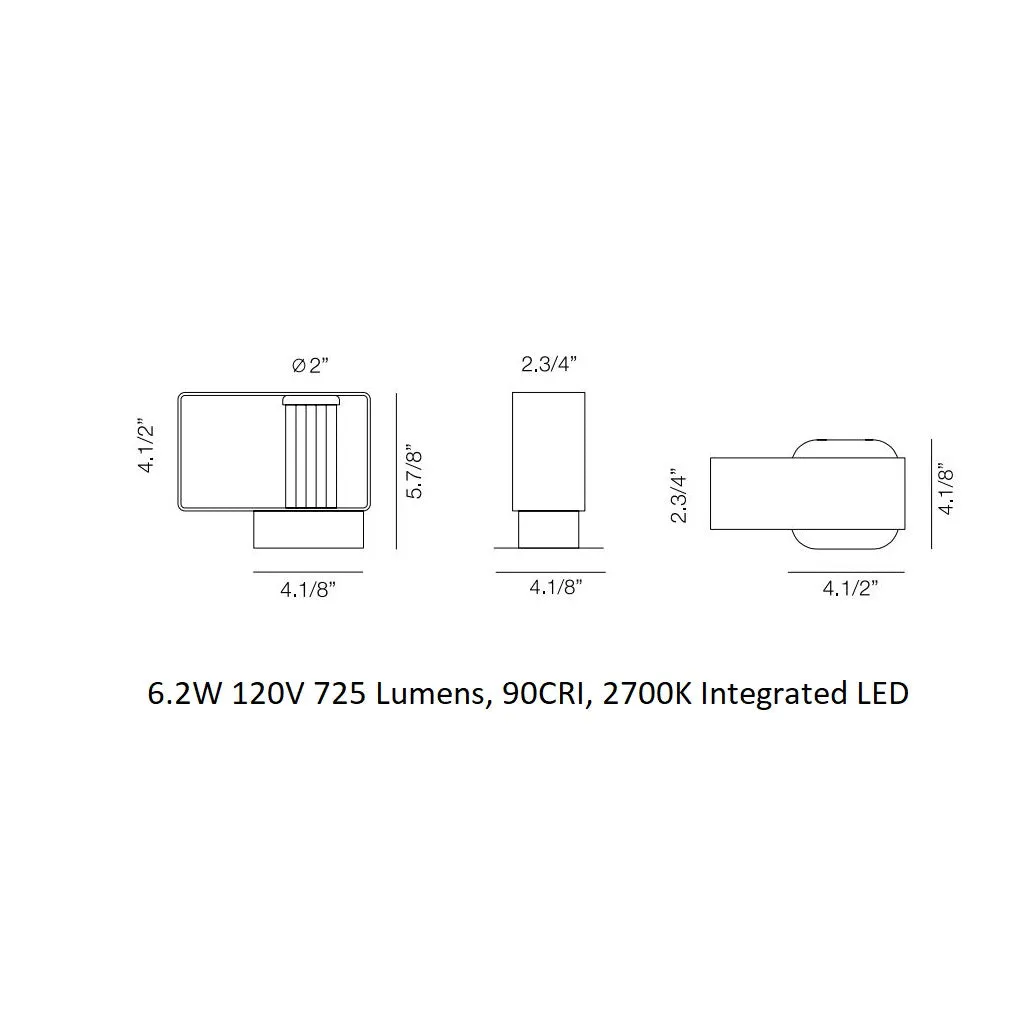 Frame LED Wall Sconce