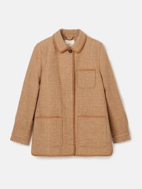 Joules Launton Jacket - Camel Check