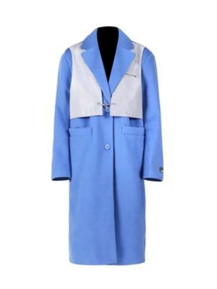Loose Warm Genderless Tweed Coat Jacket【s0000005056】