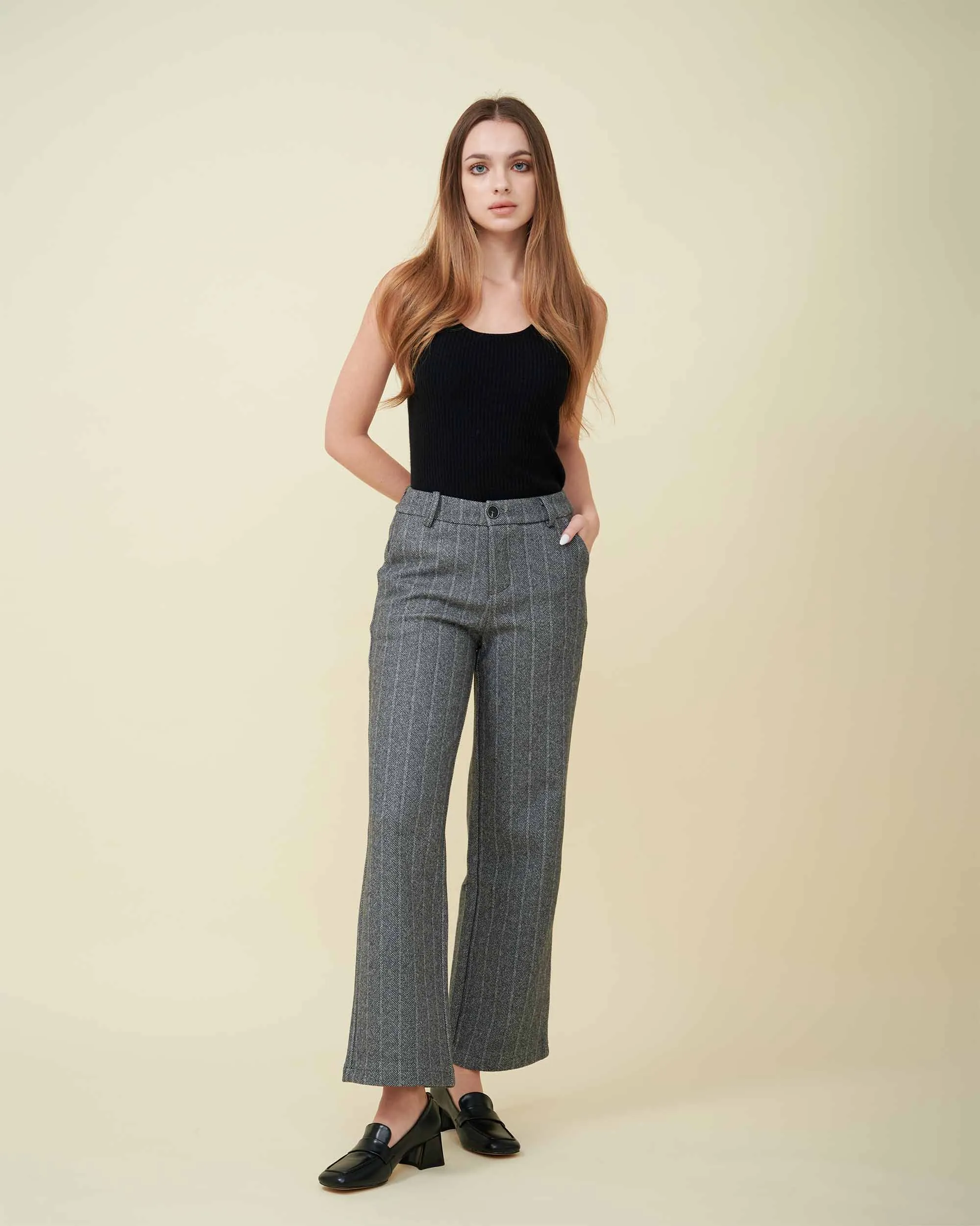Lucienne Ribbed Cashmere Tank Top