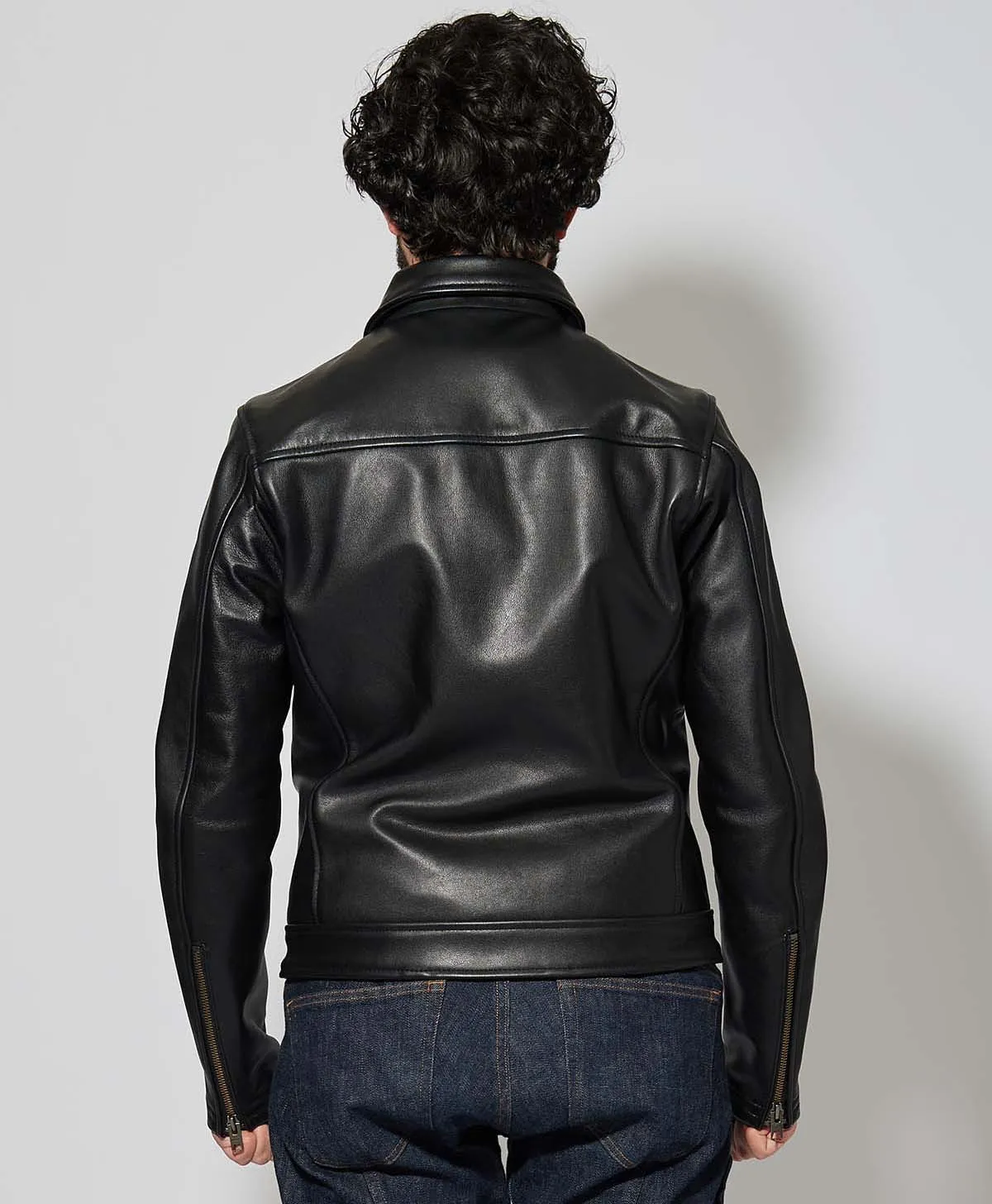 Mens Black Leather Jacket