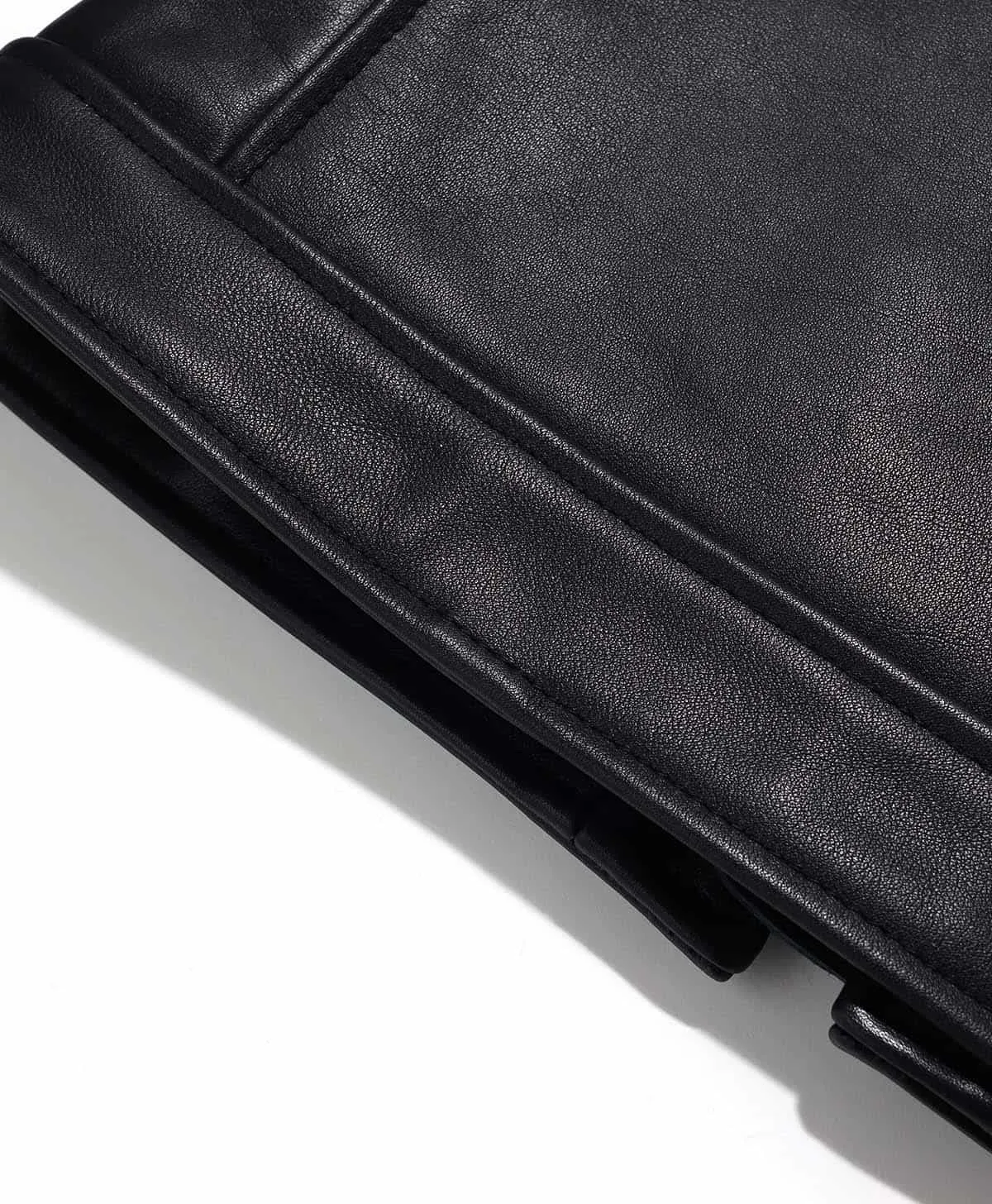Mens Black Leather Jacket