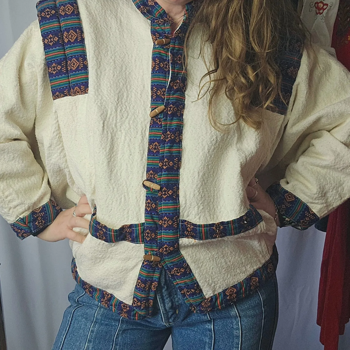 MEXICAN COTTON JACKET M