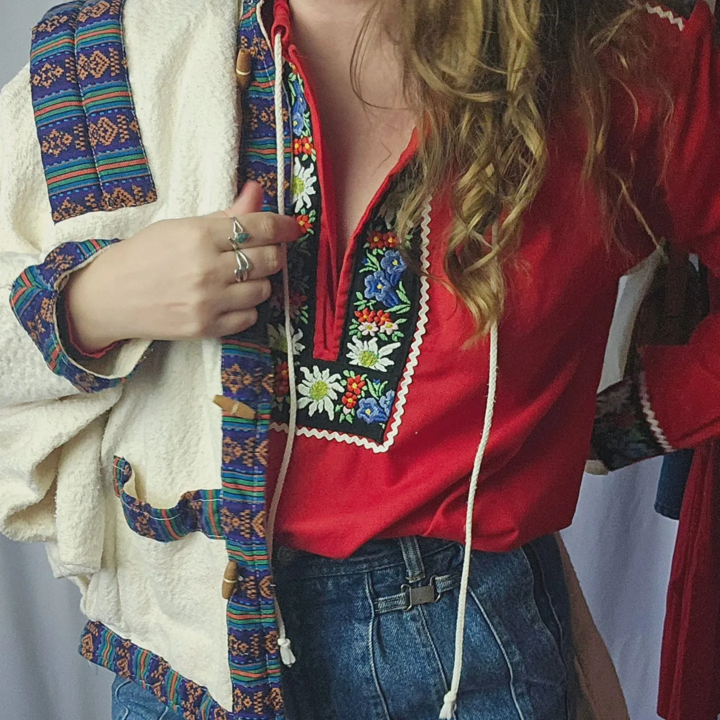 MEXICAN COTTON JACKET M