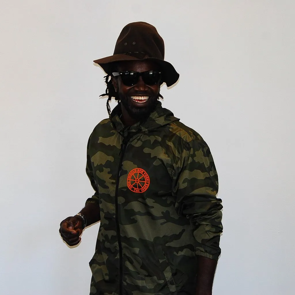 MIDFLD Get Up Camo Windbreaker