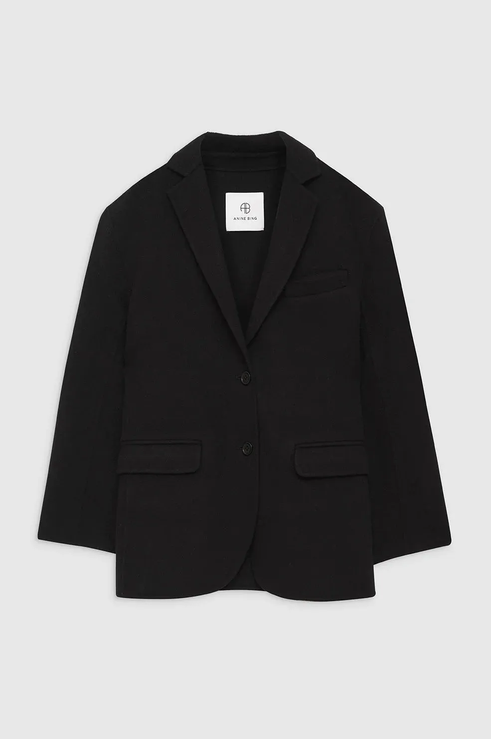 Quinn Blazer Black Cashmere Blend