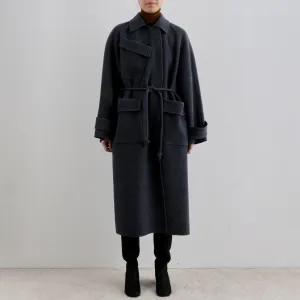 Rachel Comey Woman Alves Trench Coat Black Grey