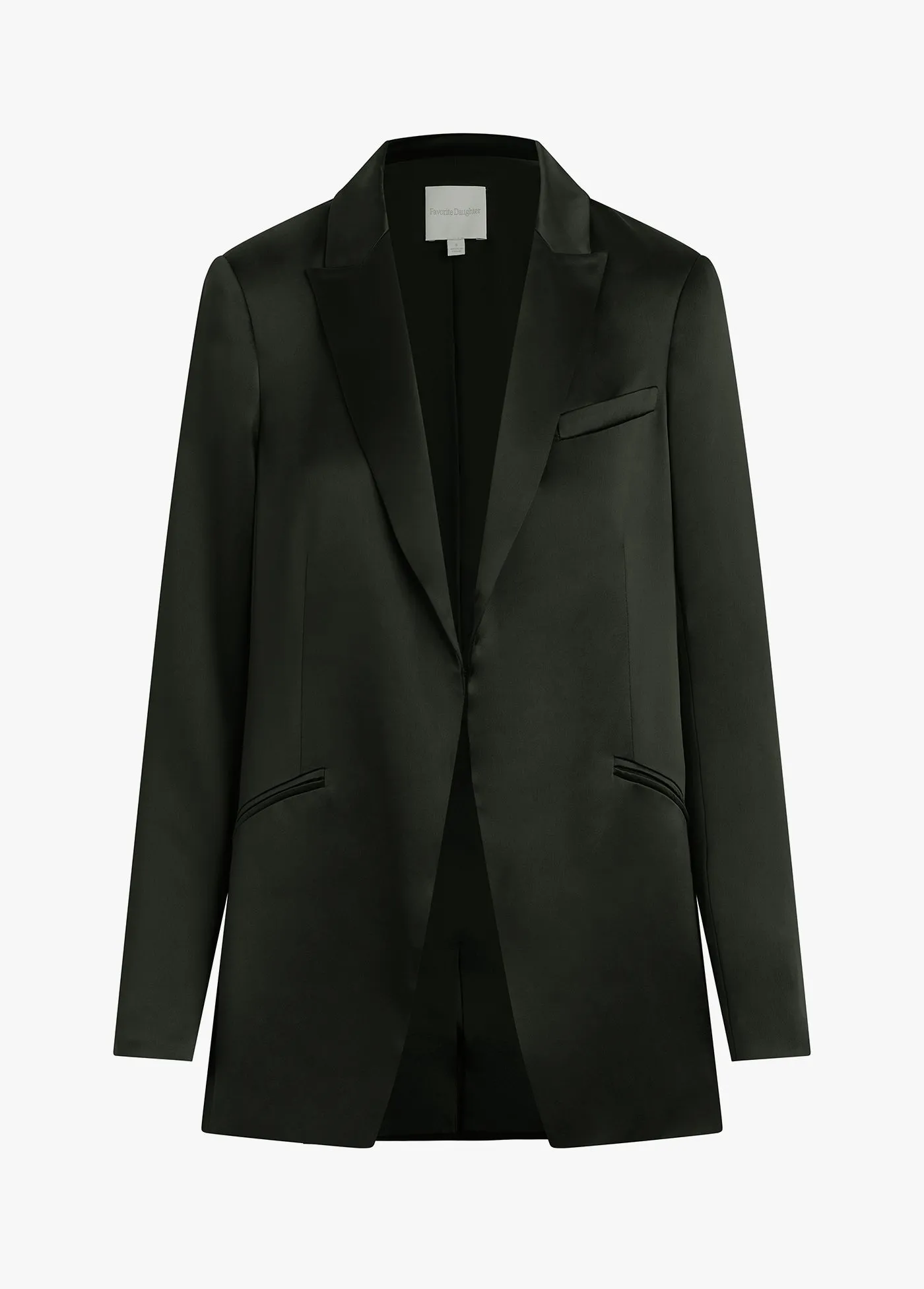 SATIN BLAZER