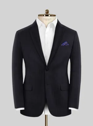 Scabal Pegico Stripe Blue Wool Jacket