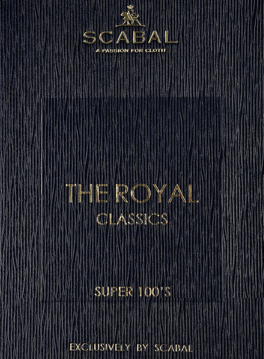 Scabal Pegico Stripe Blue Wool Jacket