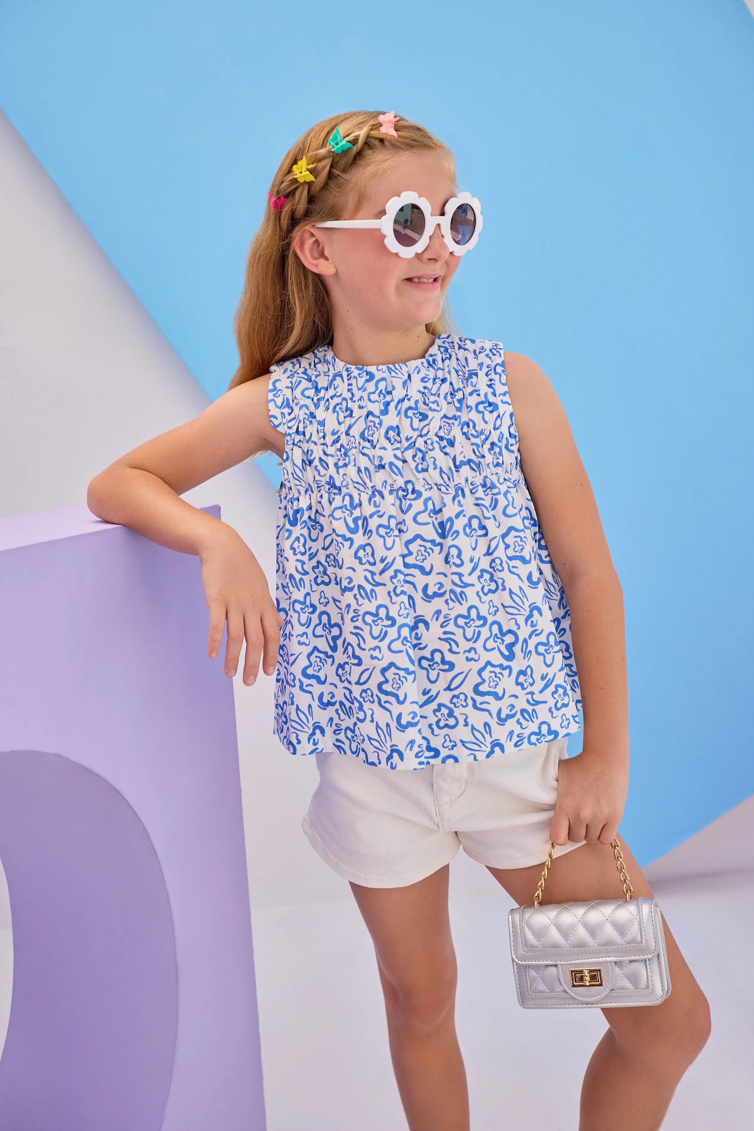 Sleeveless Anita Top - Matisse Blooms