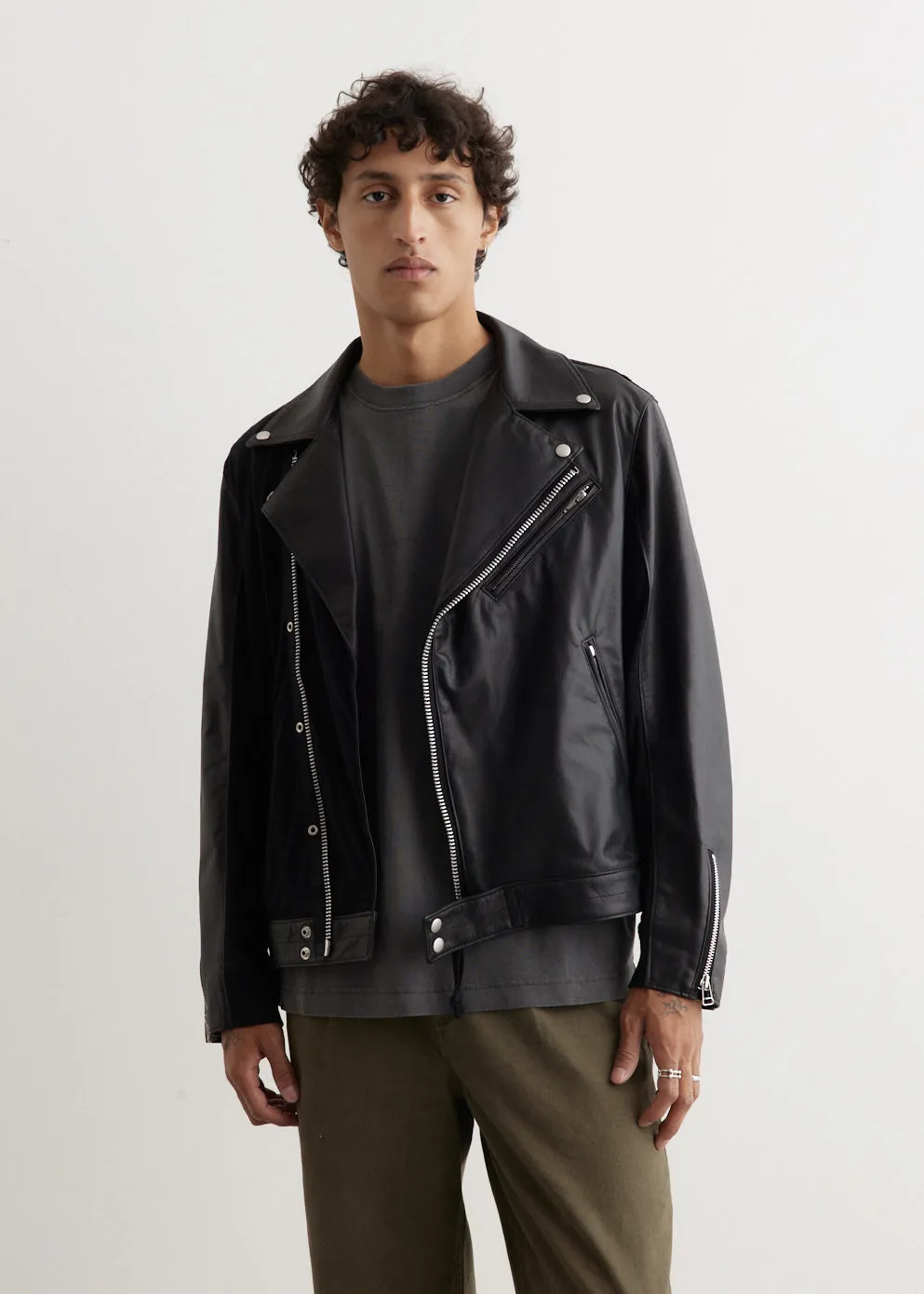 Spliced Leather Rider