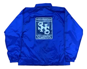 Stamp Logo Windbreaker - Blue