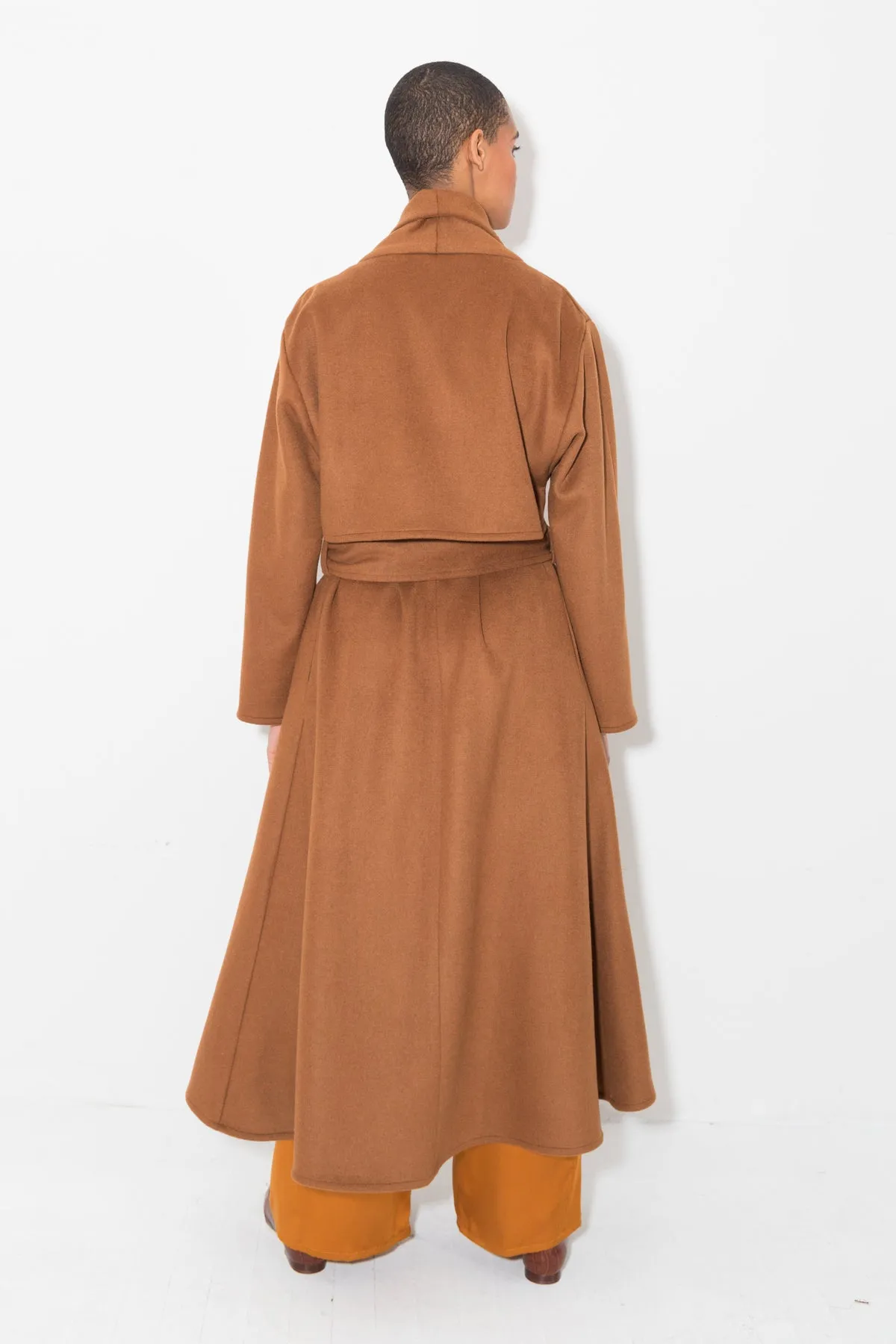 Tierra Wool Trench Coat