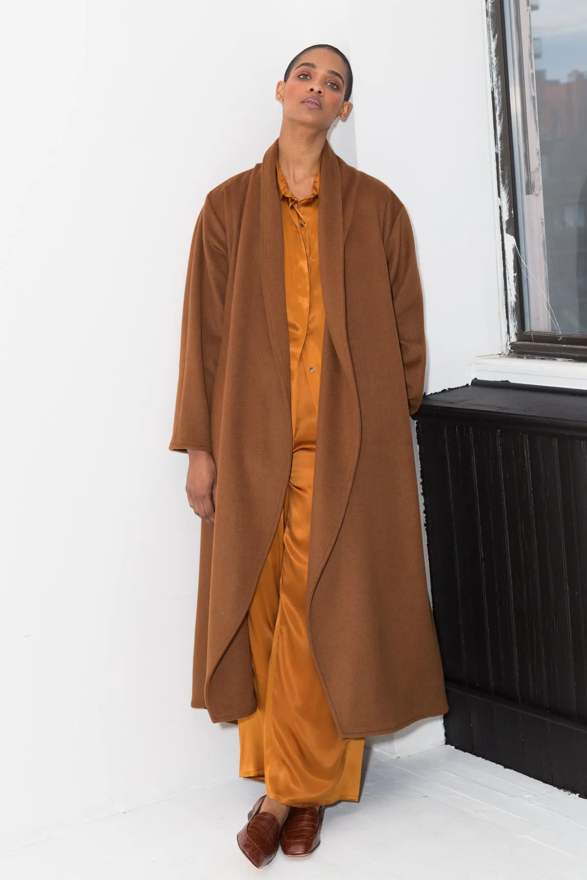 Tierra Wool Trench Coat