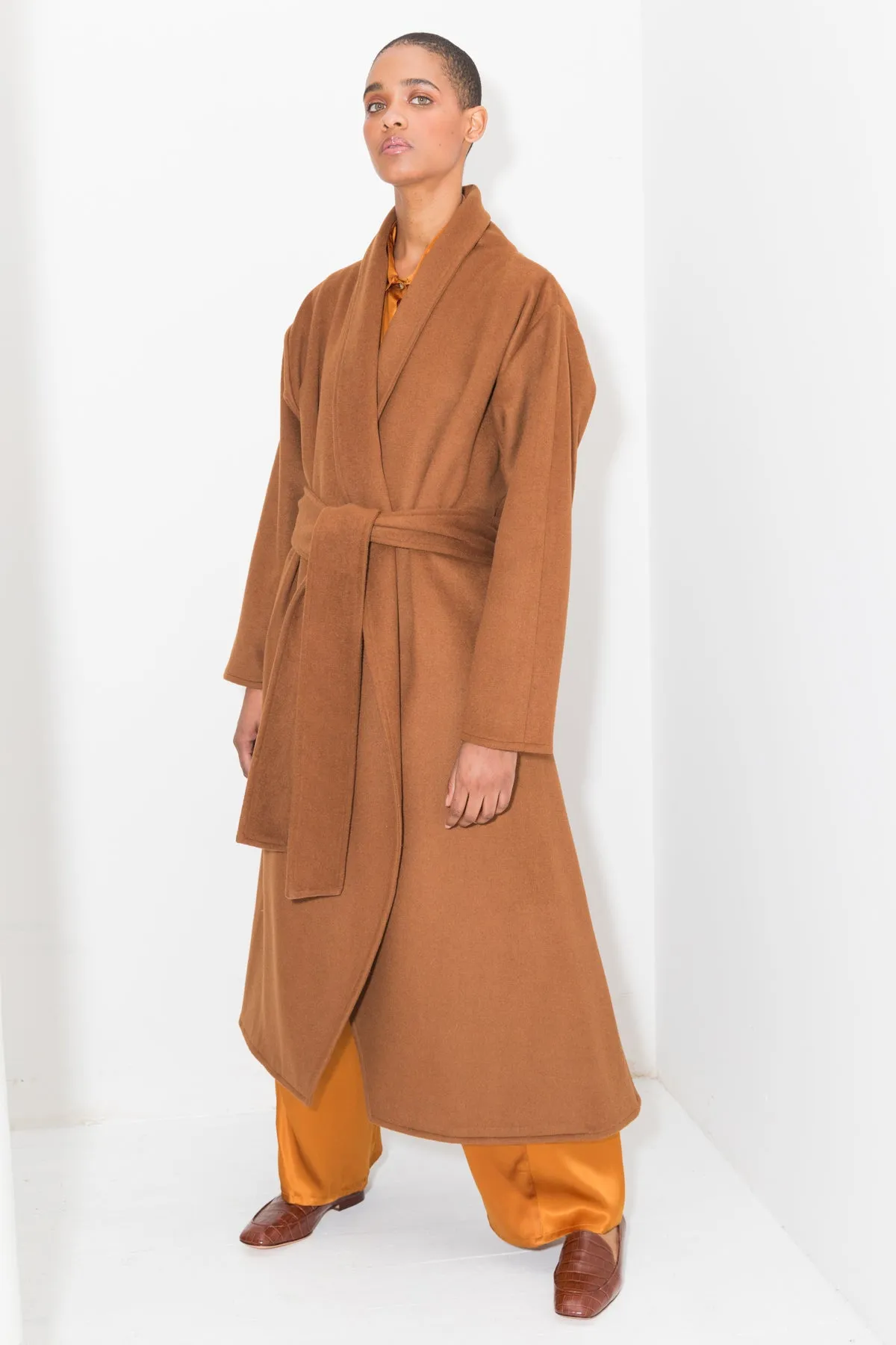 Tierra Wool Trench Coat