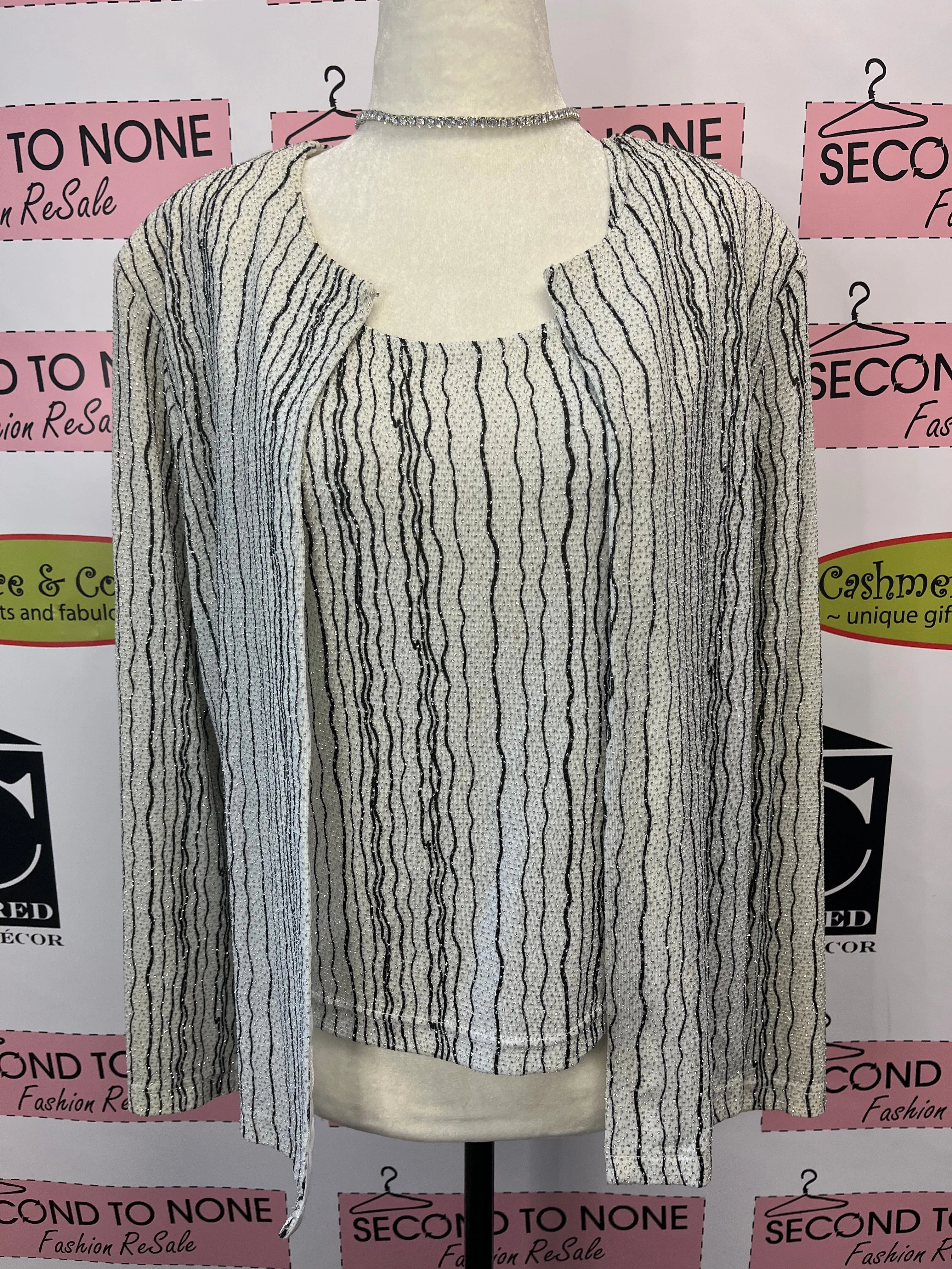 Vintage Top/Jacket Set (Size 12)
