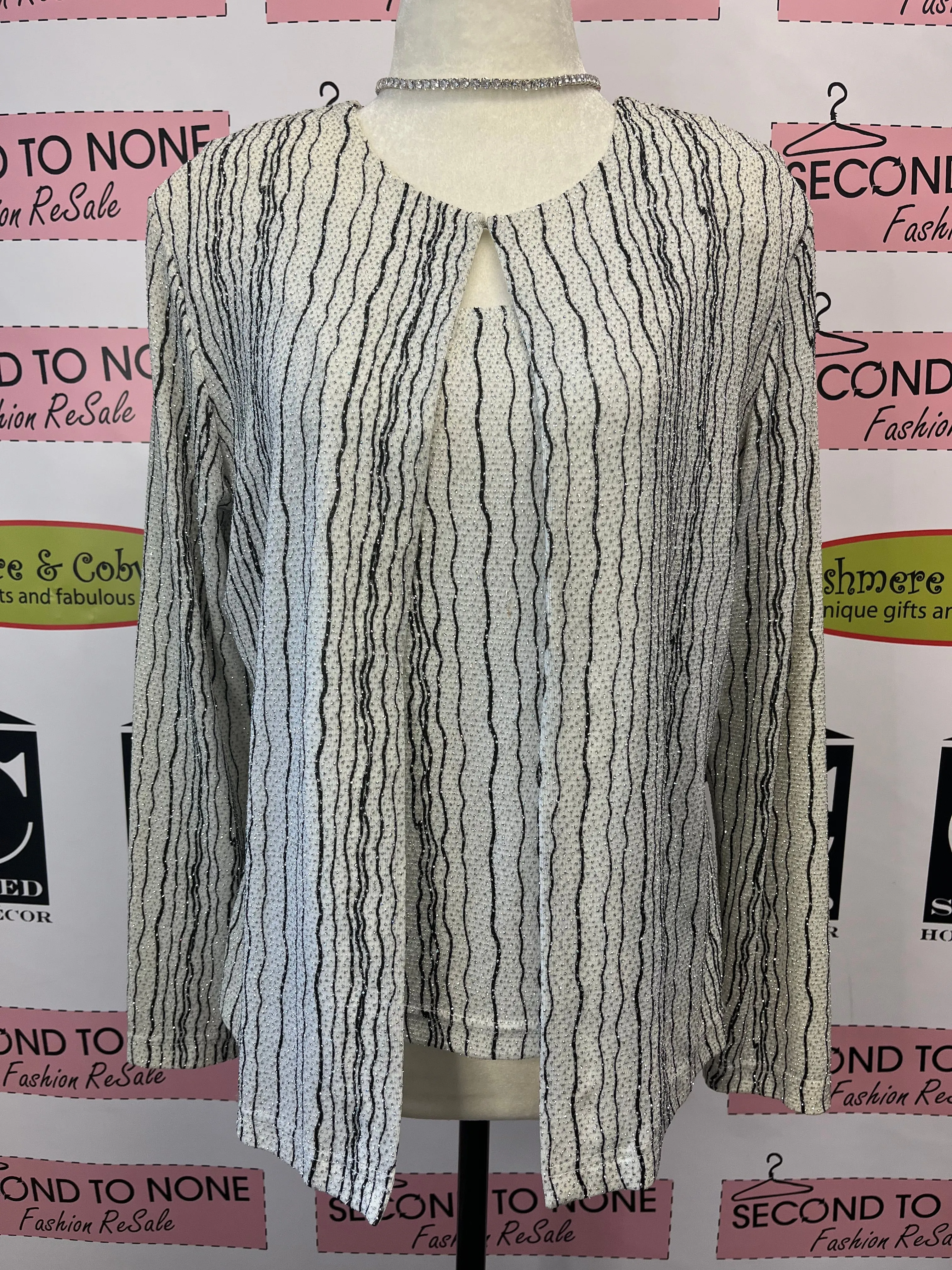 Vintage Top/Jacket Set (Size 12)
