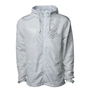 White Camo Windbreaker - Rock N' Roll